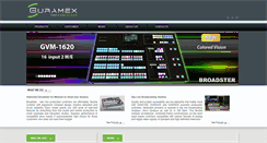 Desktop Screenshot of guramex.com