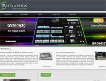 Tablet Screenshot of guramex.com